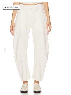 Nili Lotan Shon Pants in Stone Size 2